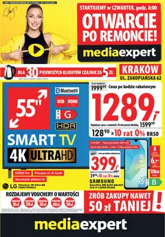 Pogląd oferty "Mediaexpert promocje - Otwarcie po remoncie Kraków " - ważna od 09.04.2026