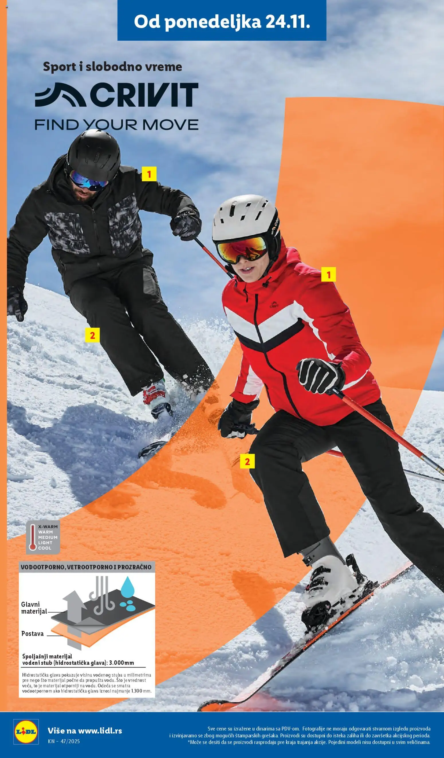 Lidl katalog - važi od 20.11.2025 | Strana: 68 | Proizvode: Sto, Odeća