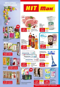 Преглед на HIT Max - Пролетно настроение в HIT Max с валидност до 04.03.2026 - Офертите са валидни от 19.02.2026