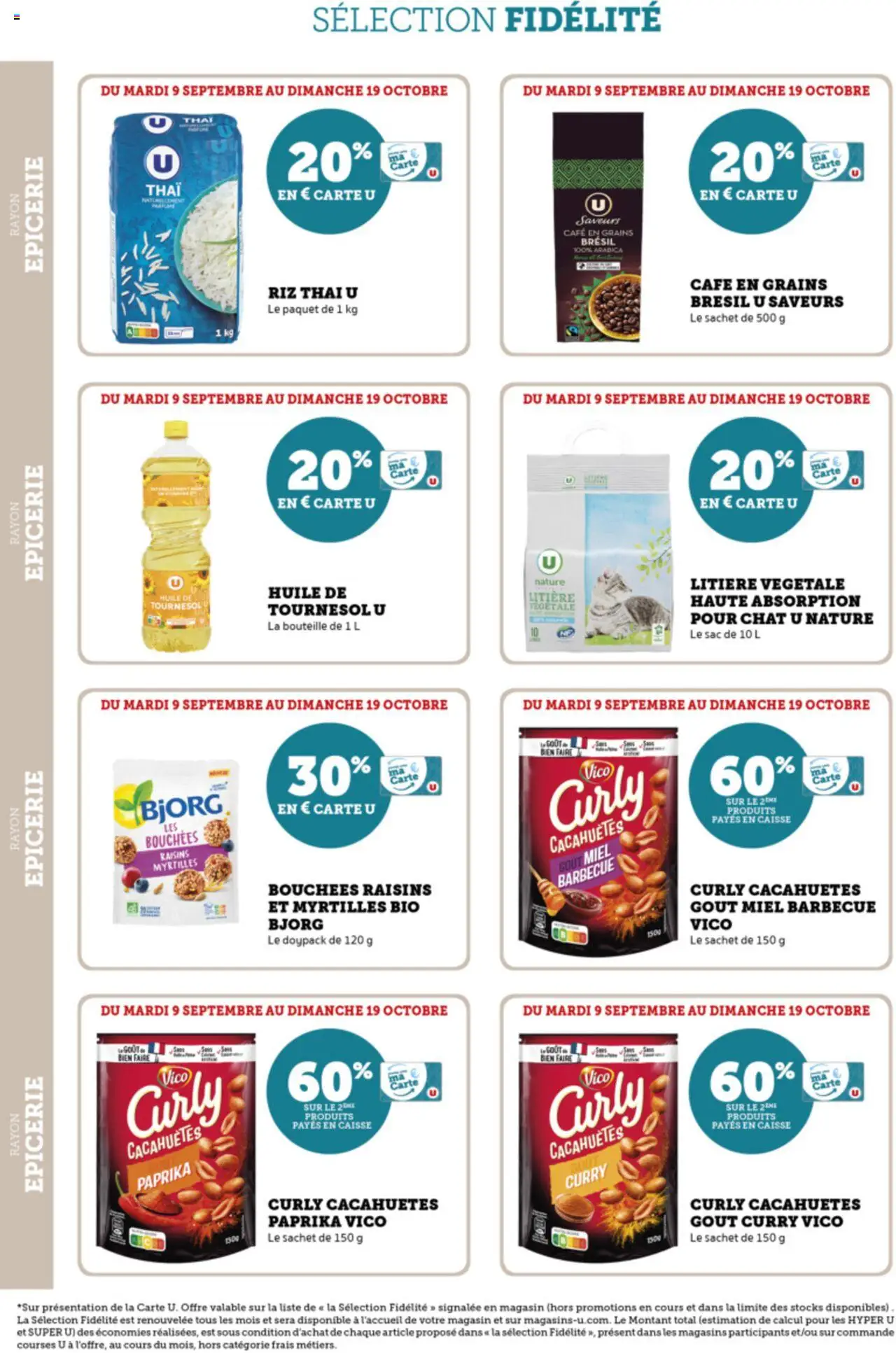  | Page: 26 | Produits: Myrtilles, Café en grains, Litière, Huile