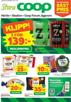 Coop Forum - Jägersro - Förhandsvisning av reklamblad från butik Coop Forum aktuell från 11.08.2025