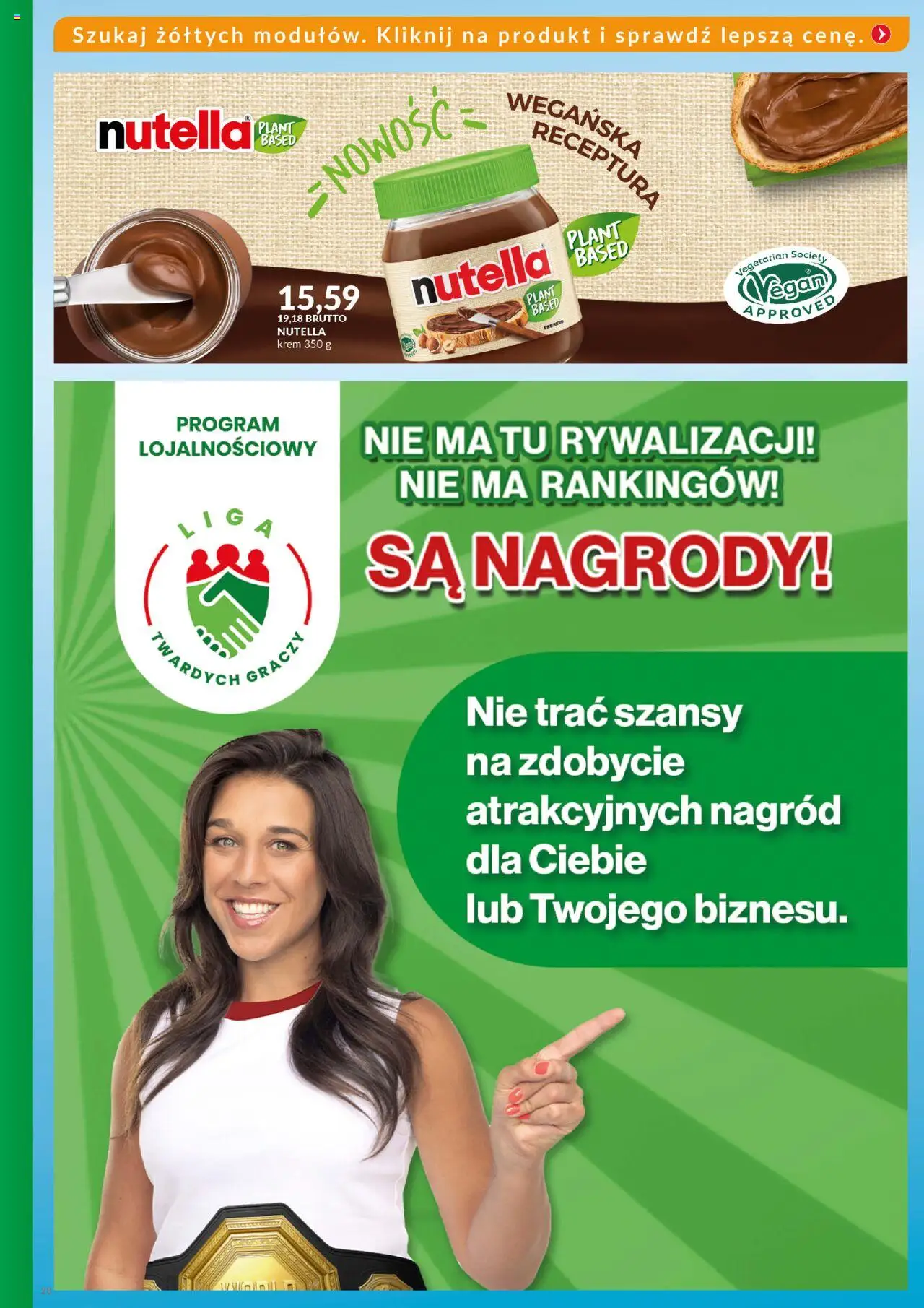 Eurocash Gazetka - Katalog Artykułów Spożywczych od 21.09.2025 | Strona: 28 | Produkty: Nutella, Krem
