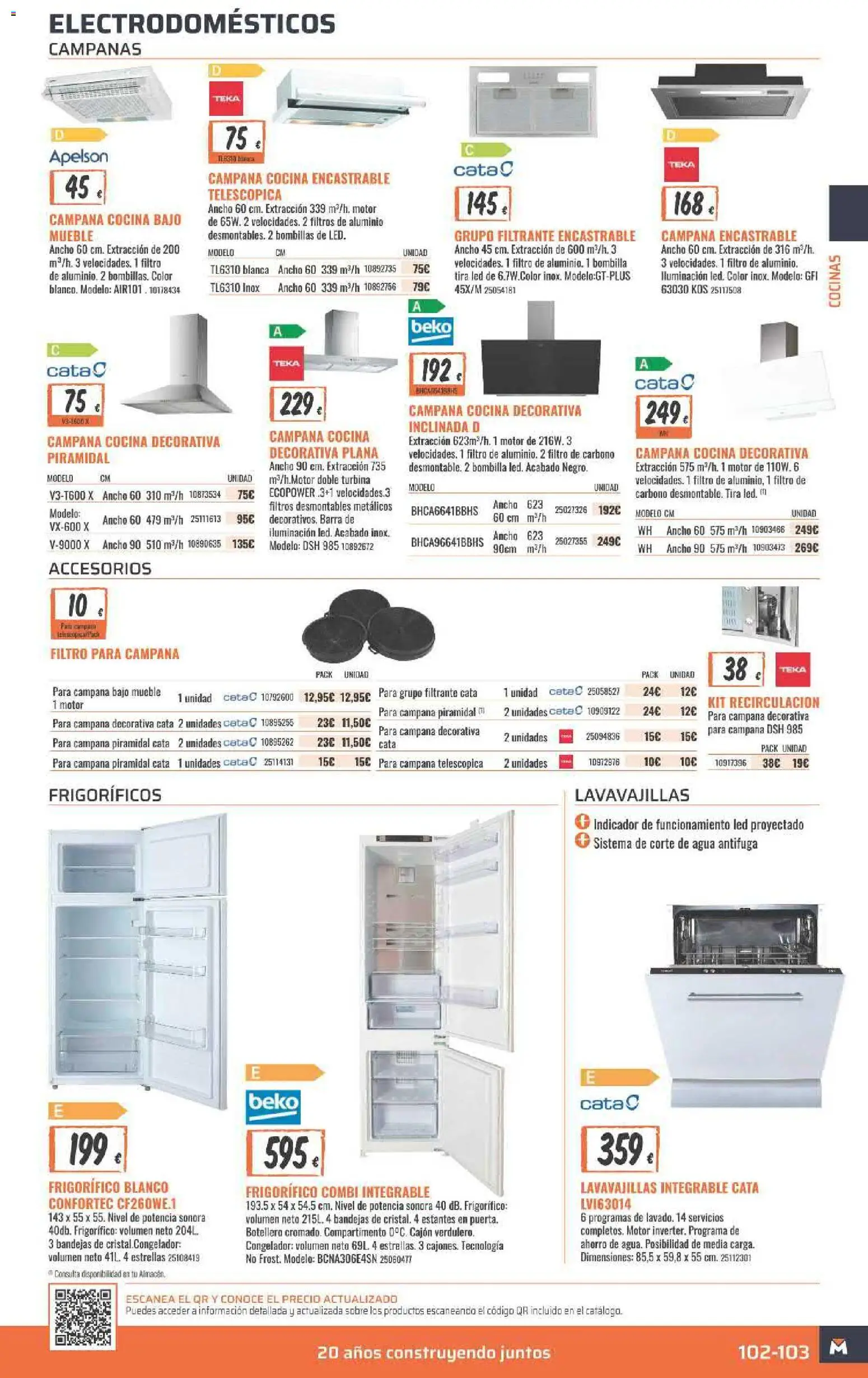 Obramat folleto │ válido desde el 23.03.2026 | Página: 103 | Productos: Bombilla, Lavavajillas, Combi, Galette de chaise