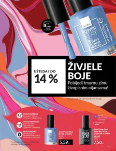 Avon - Katalog - Pregled kataloga iz trgovine Avon, vrijedi od 01.02.2026 | Stranica: 47 | Proizvodi: Lak za nokte