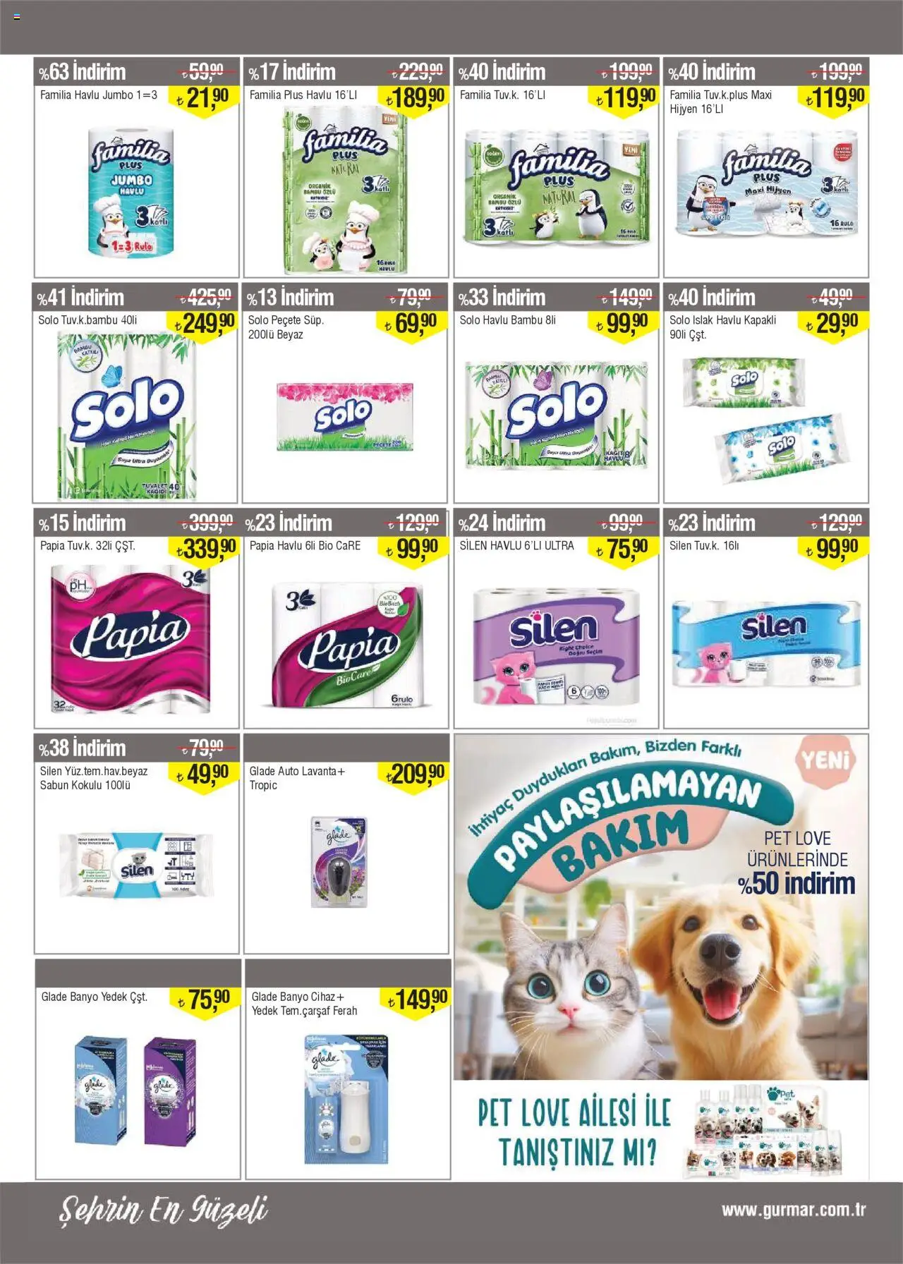 Gürmar Katalog - 01.10.2025 tarihinden itibaren geçerlidir | Sayfa: 13 | Ürünler: Banyo, Sabun