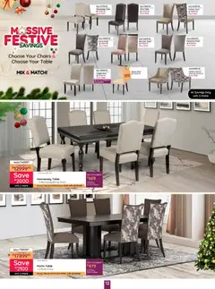 Bradlows specials catalogue – valid from 02.12.2025 | Page: 12 | Products: Table, Chair