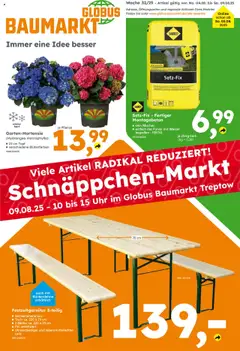 Globus Baumarkt Prospekt 	 gültig ab dem 03.08.2025