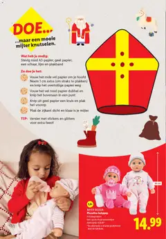Lidl - Sinterklaas - Voorbeeld van een folder van Lidl, geldig van 06.11.2025 | Pagina: 12 | Producten: Lijm, Stickers, Papier, Batterijen