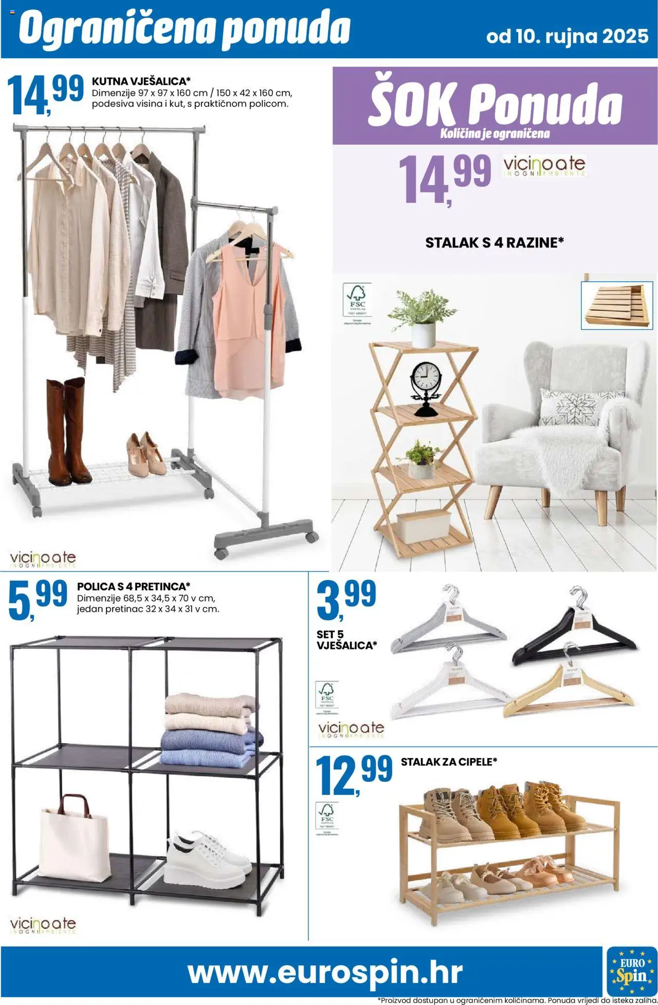 Eurospin katalog | vrijedi od 10.09.2025 | Stranica: 13 | Proizvodi: Polica, Sok