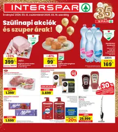 Interspar akciós újság - amely érvényes a következő dátumtól: 12.03.2026