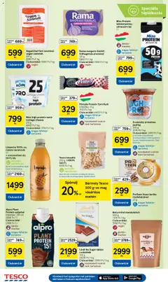 Tesco akciós ujság - amely érvényes a következő dátumtól: 18.09.2025 | Oldal: 18 | Termékek: Puding, Túró rudi, Szójaital, Túró