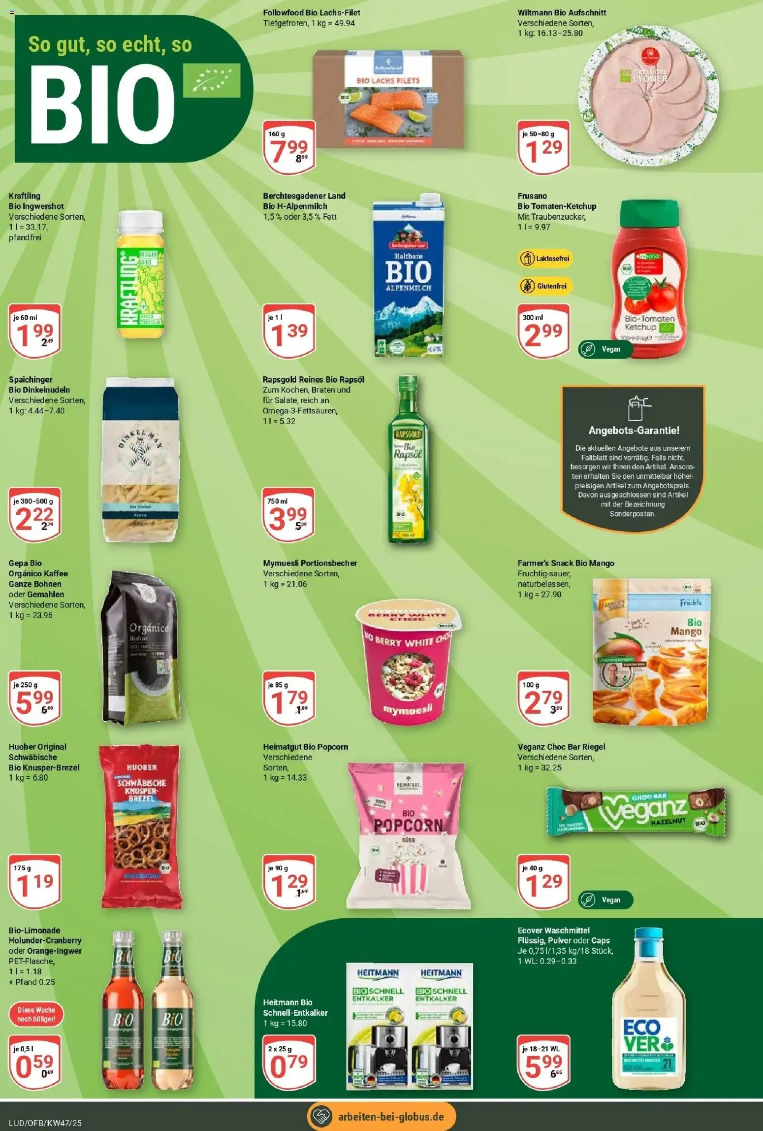 Globus prospekt Ludwigshafen-Oggersheim	 (ab 17.11.2025) » Angebote online | Seite: 16 | Produkte: Kaffee, Waschmittel, Mango, Ketchup