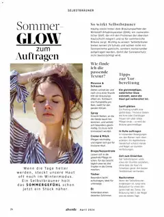dm drogerie Prospekt 	 ab 01.04.2026 gültig | Seite: 24 | Produkte: Milch, Peeling, Sonnencreme, Selbstbräuner