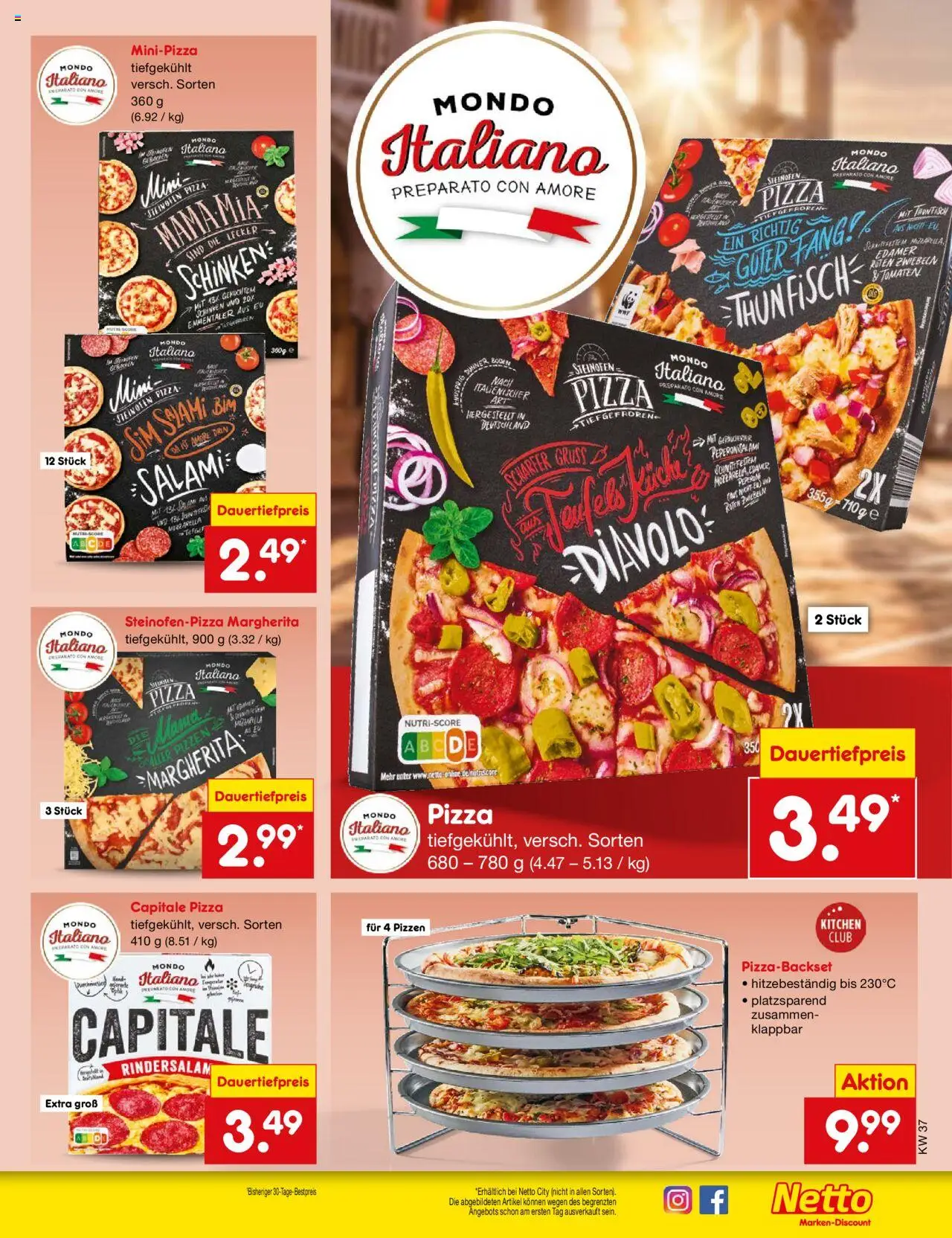 Netto Marken-Discount Prospekt 	 – gültig ab 08.09.2025 | Seite: 25 | Produkte: Thunfisch, Edamer, Salami, Schinken