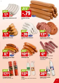 Aligro Aktionen ab 21.07.2025 | Seite: 11 | Produkte: Salami, Wurst, Grill