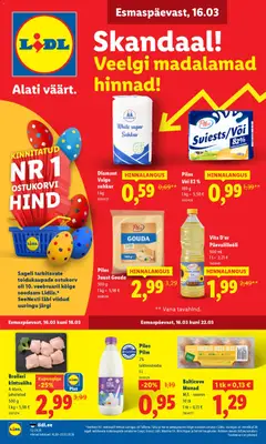 Lidl kliendilehe eelvaade alates 16.03.2026