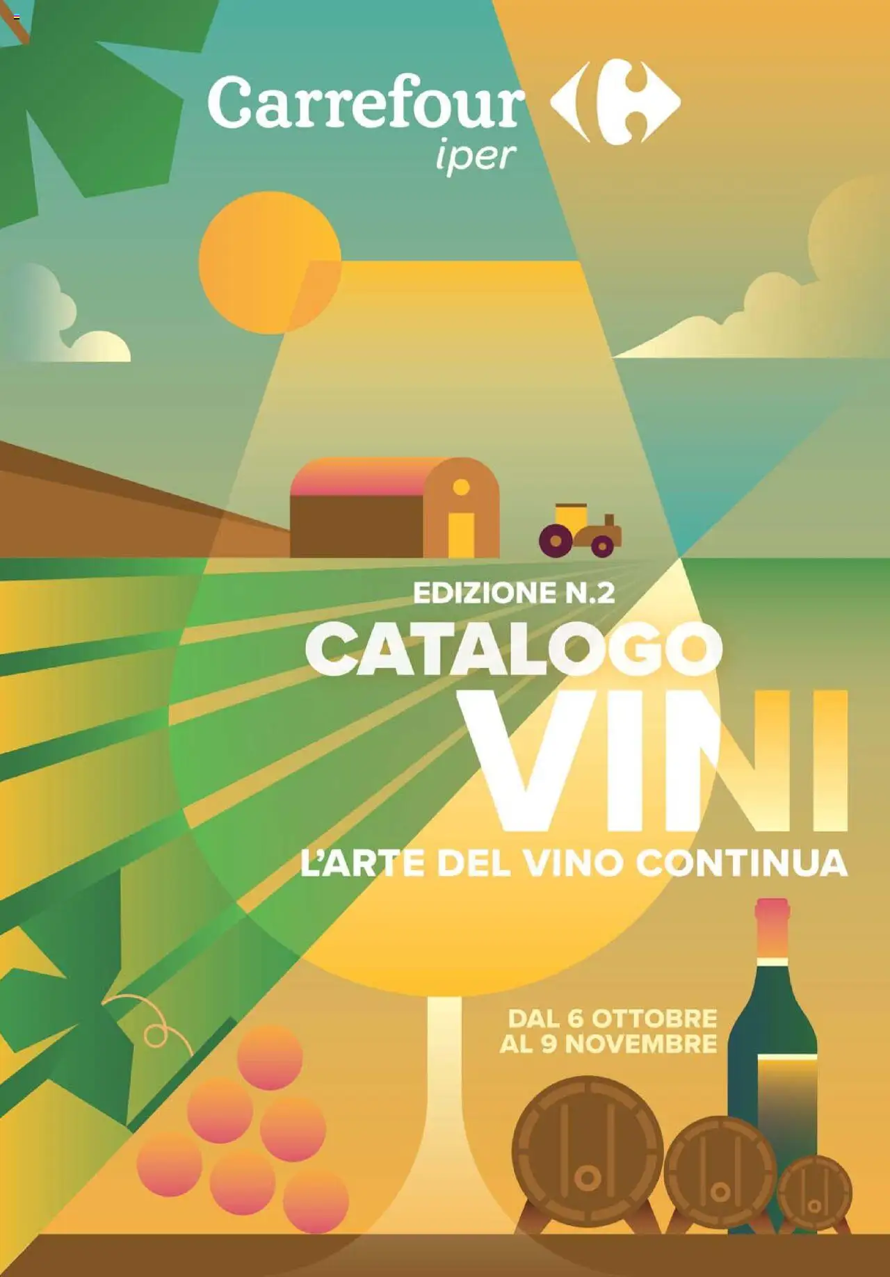 Volantino Carrefour del 06.10.2025 | Pagina: 1 | Prodotti: Vino