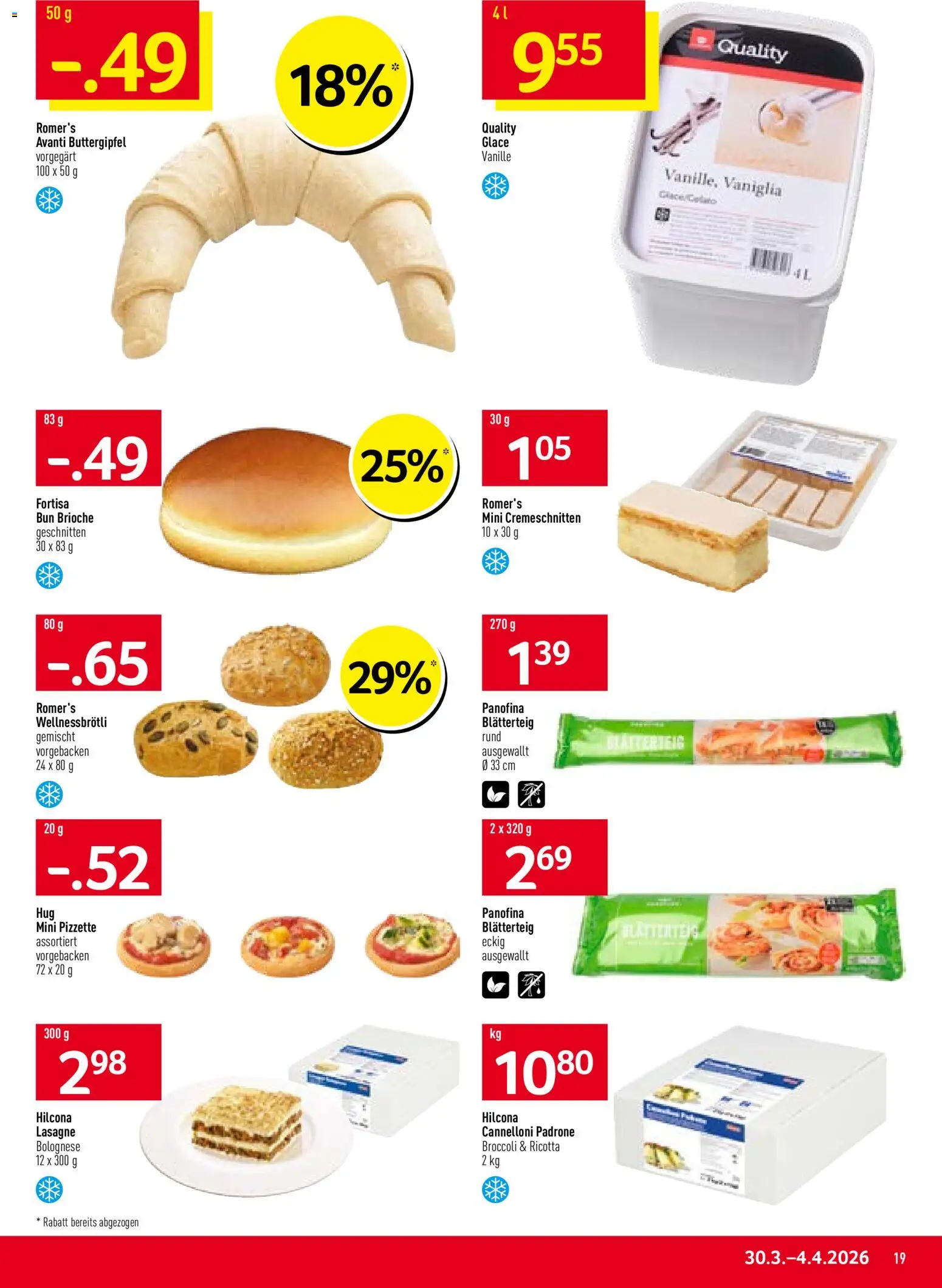 Prodega aktionen – gültig ab 30.03.2026 | Seite: 19 | Produkte: Glace