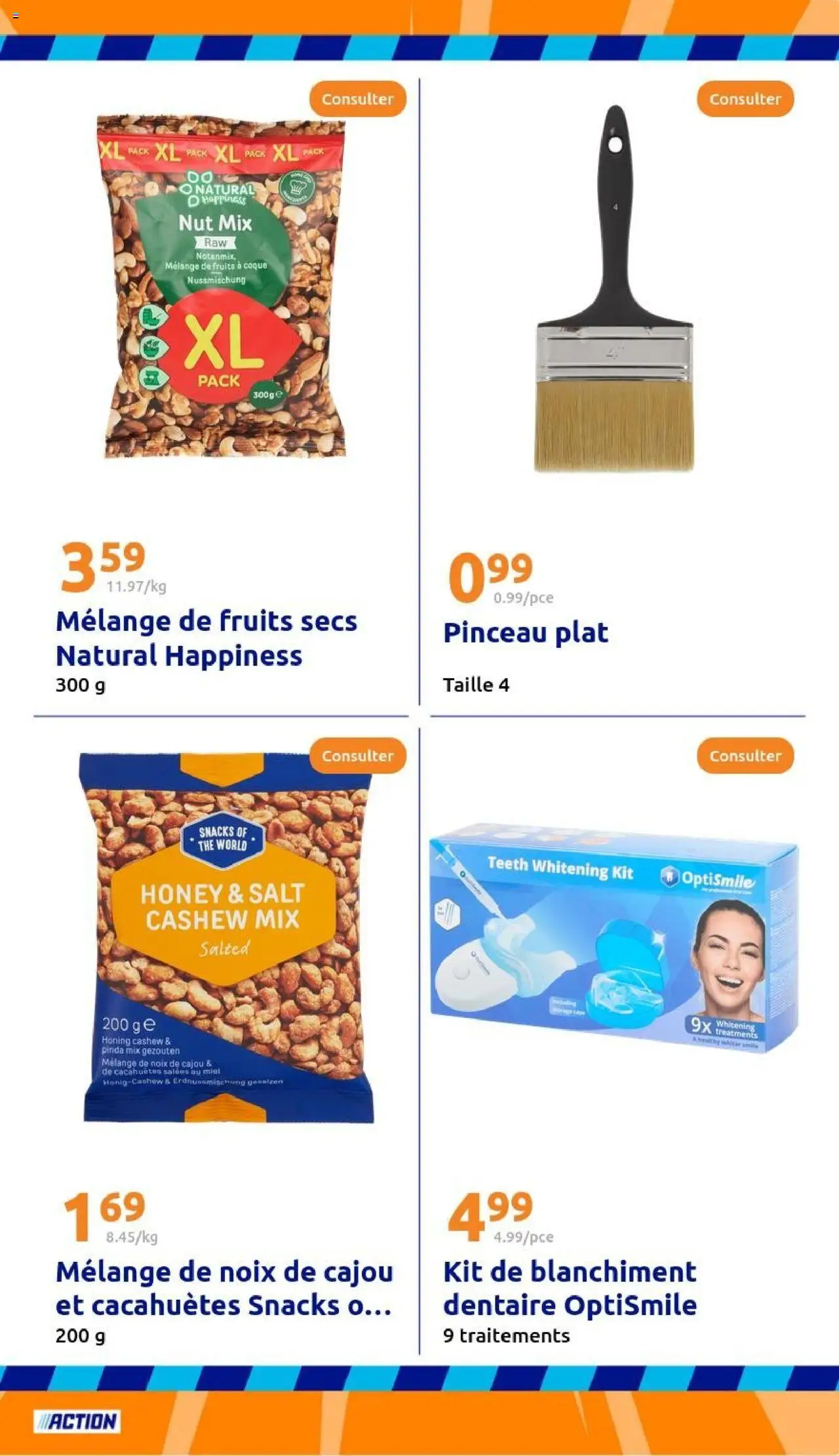  | Page: 27 | Produits: Noix de cajou, Thé, Mélange de Fruits Secs, Noix