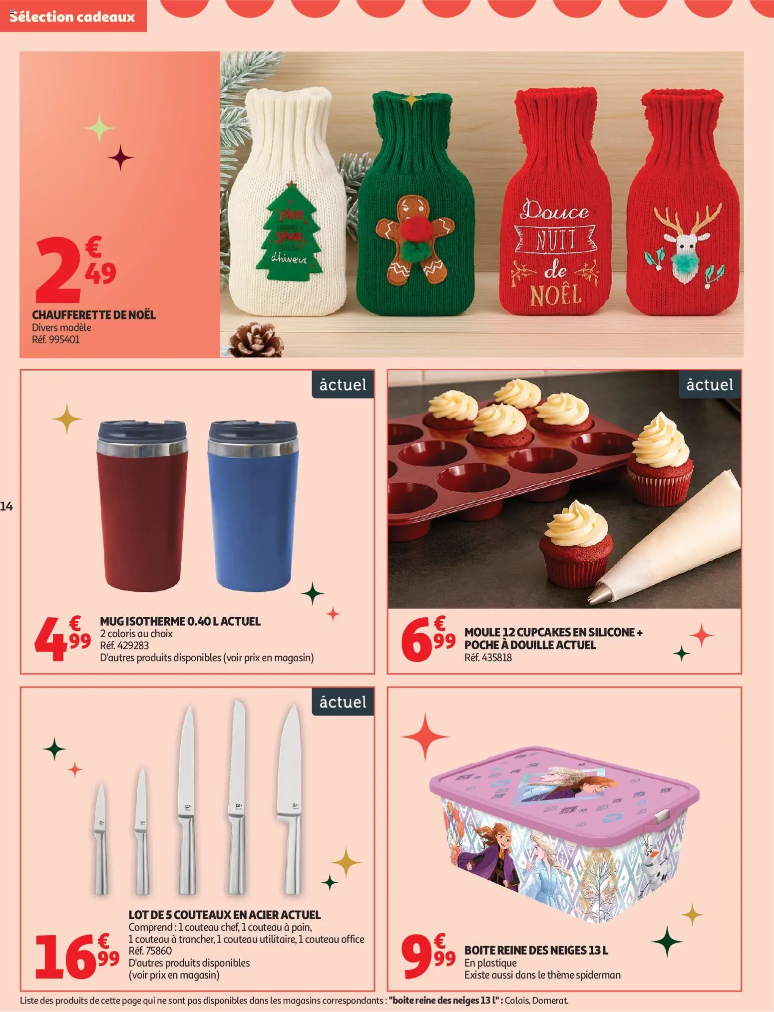 {H1} | Page: 14 | Produits: Couteau, Chaufferette, Poche à douille