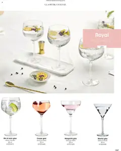 Hanos - Tableware magazine 2025-2026 - Voorbeeld van een folder van Hanos, geldig van 01.09.2025 | Pagina: 187 | Producten: Gin