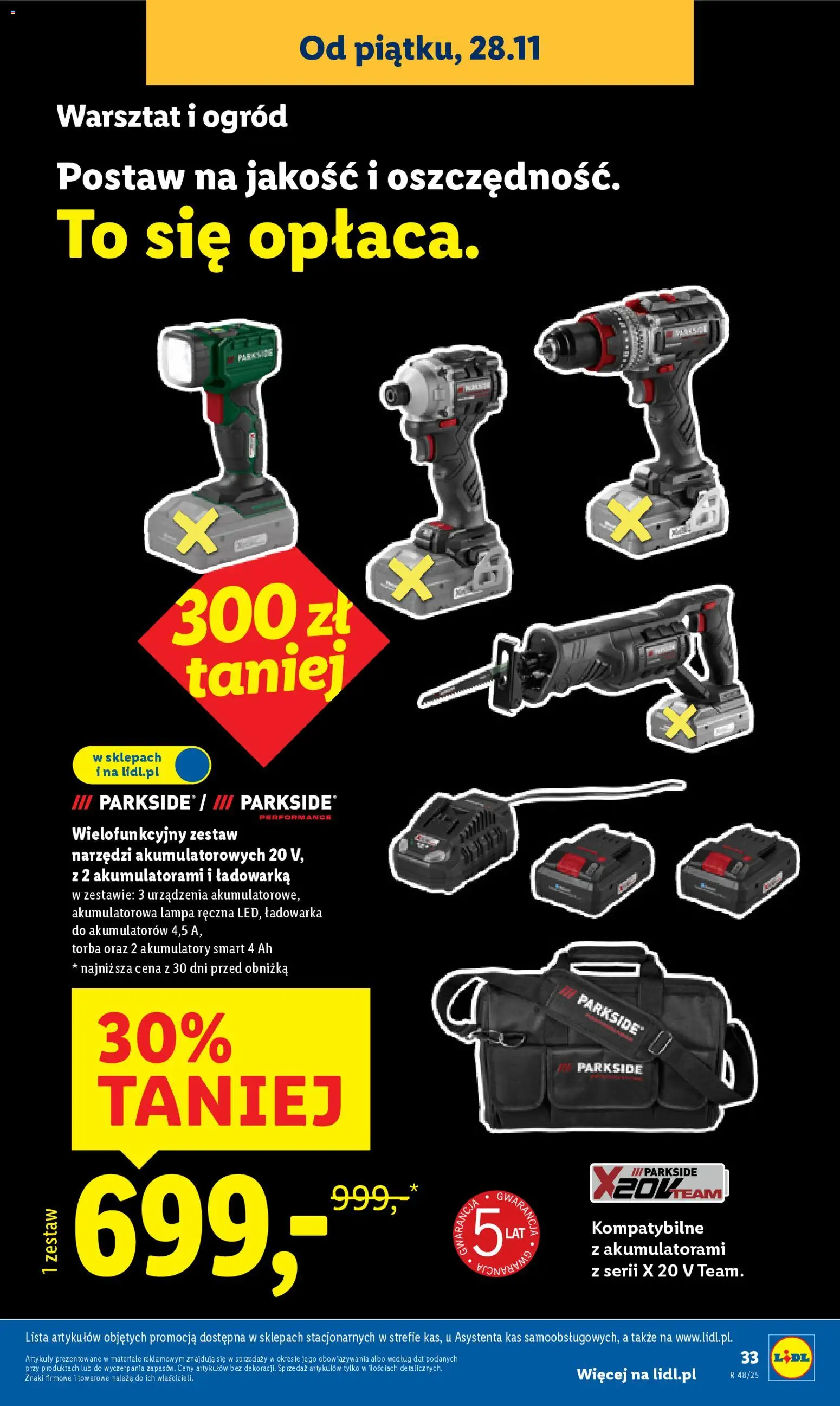 Lidl Black Friday od 24.11.2025 | Strona: 37 | Produkty: Ładowarka, Torba, Zestaw narzędzi, Lampa