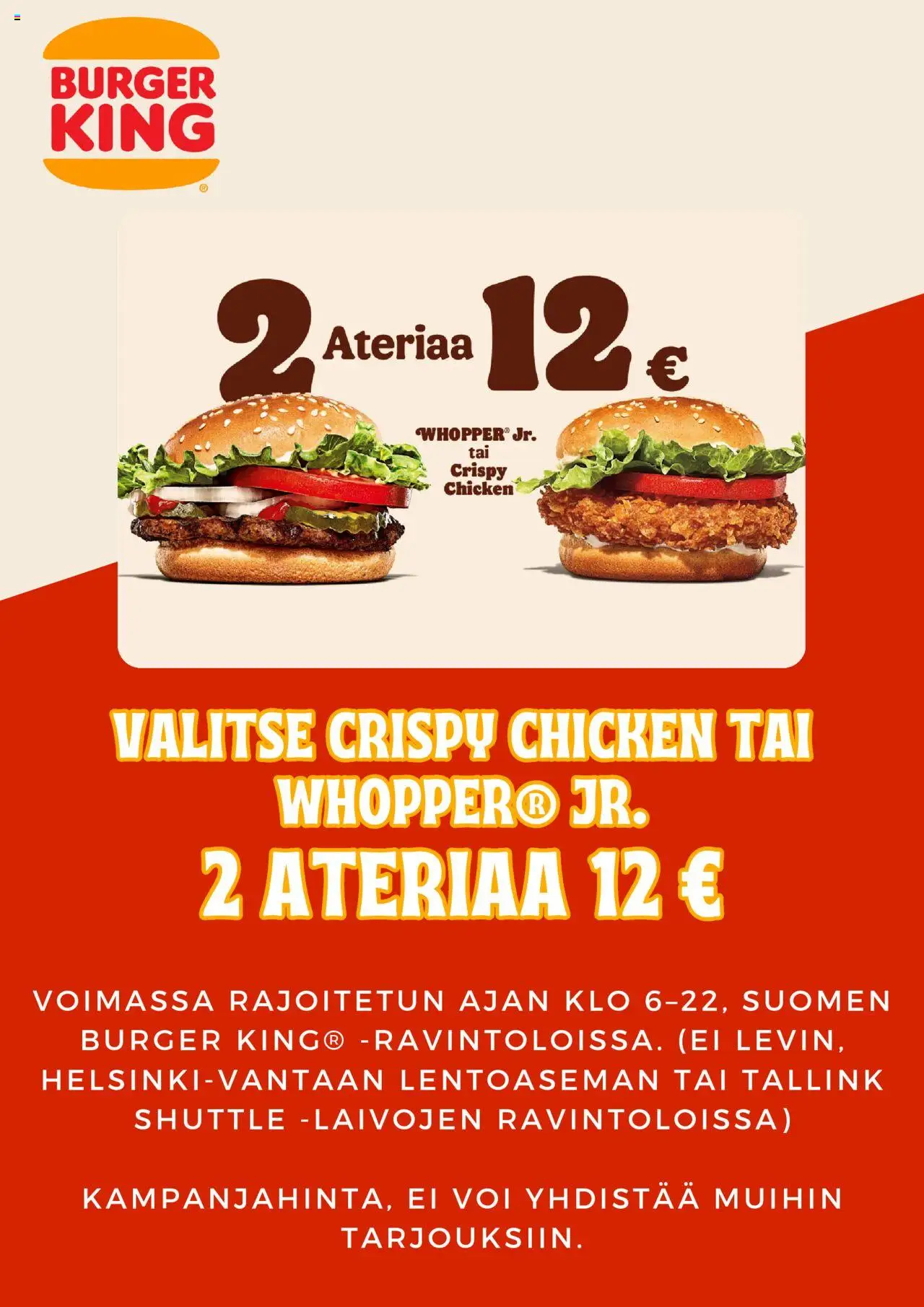 Burger King tarjoukset – voimassa 13.10.2025 alkaen | Sivu: 4 | Tuotteet: Voi