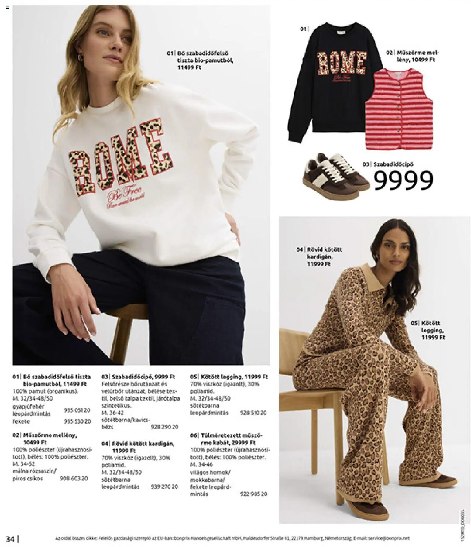 Bonprix akciós ujság - amely érvényes a következő dátumtól: 24.11.2025 | Oldal: 36