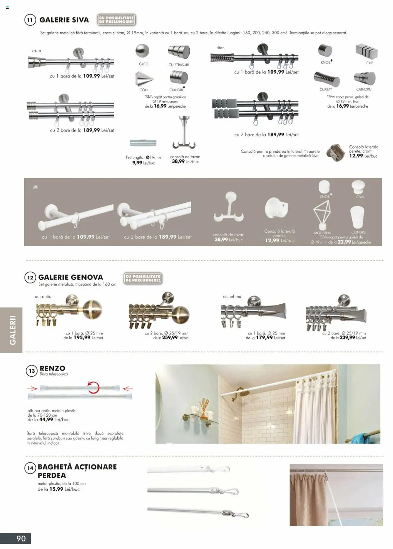 Noul catalog Diego – valabil de la 01.04.2024 | Pagină: 90 | Produse: Prelungitor, Perdea