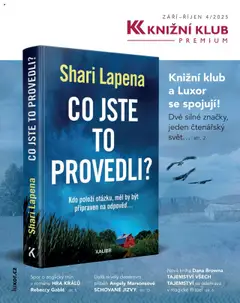 Náhled letáku Knižní klub leták od 01.09.2025