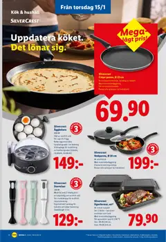Lidl - erbjudanden - Förhandsvisning av reklamblad från butik Lidl aktuell från 12.01.2026 | Sida: 20 | Produkter: Ägg, Set, Stavmixer, Äggkokare
