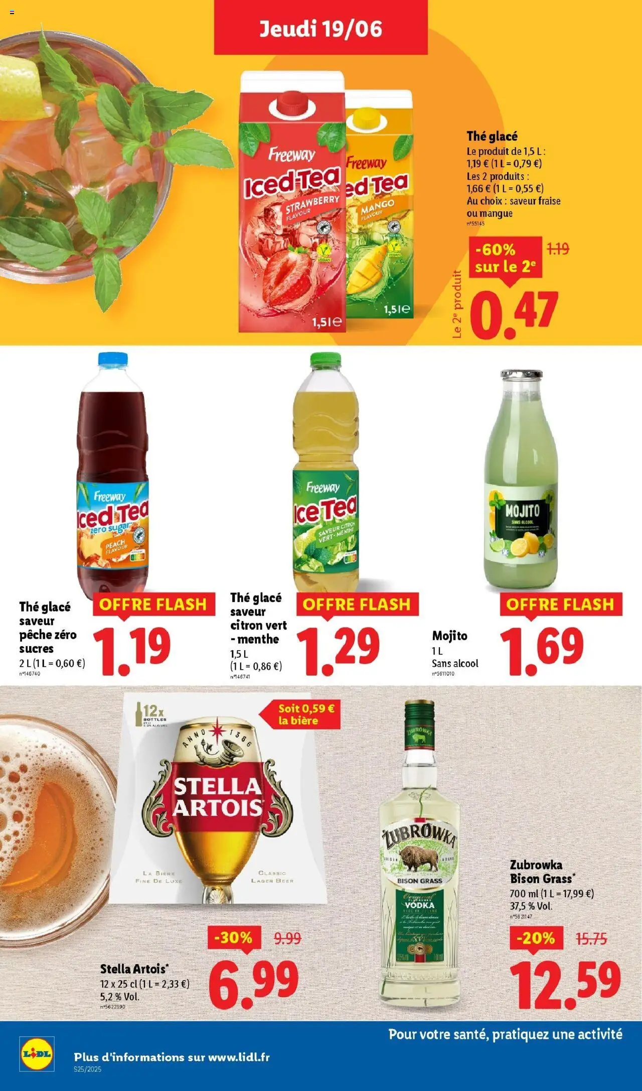  | Page: 24 | Produits: Vodka, Fraise, Thé glacé, Thé