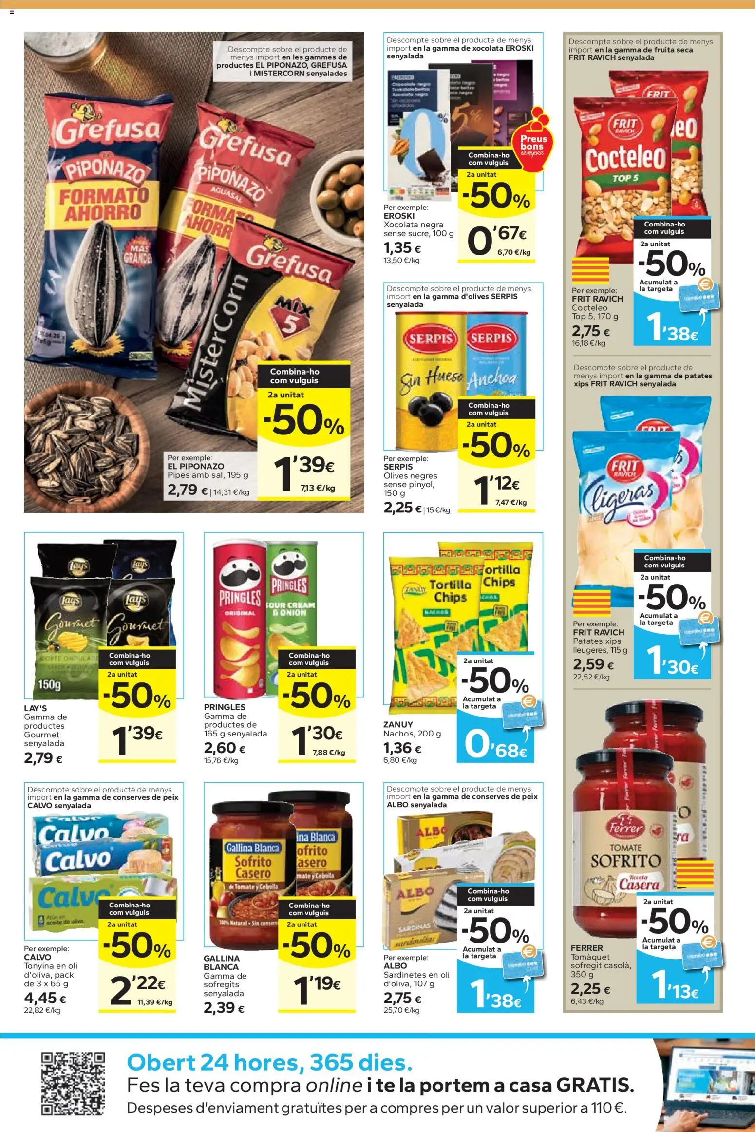 Caprabo folleto │ válido desde el 15.01.2026 | Página: 11 | Productos: Té, Παγωμένο τσάι, Anchoa