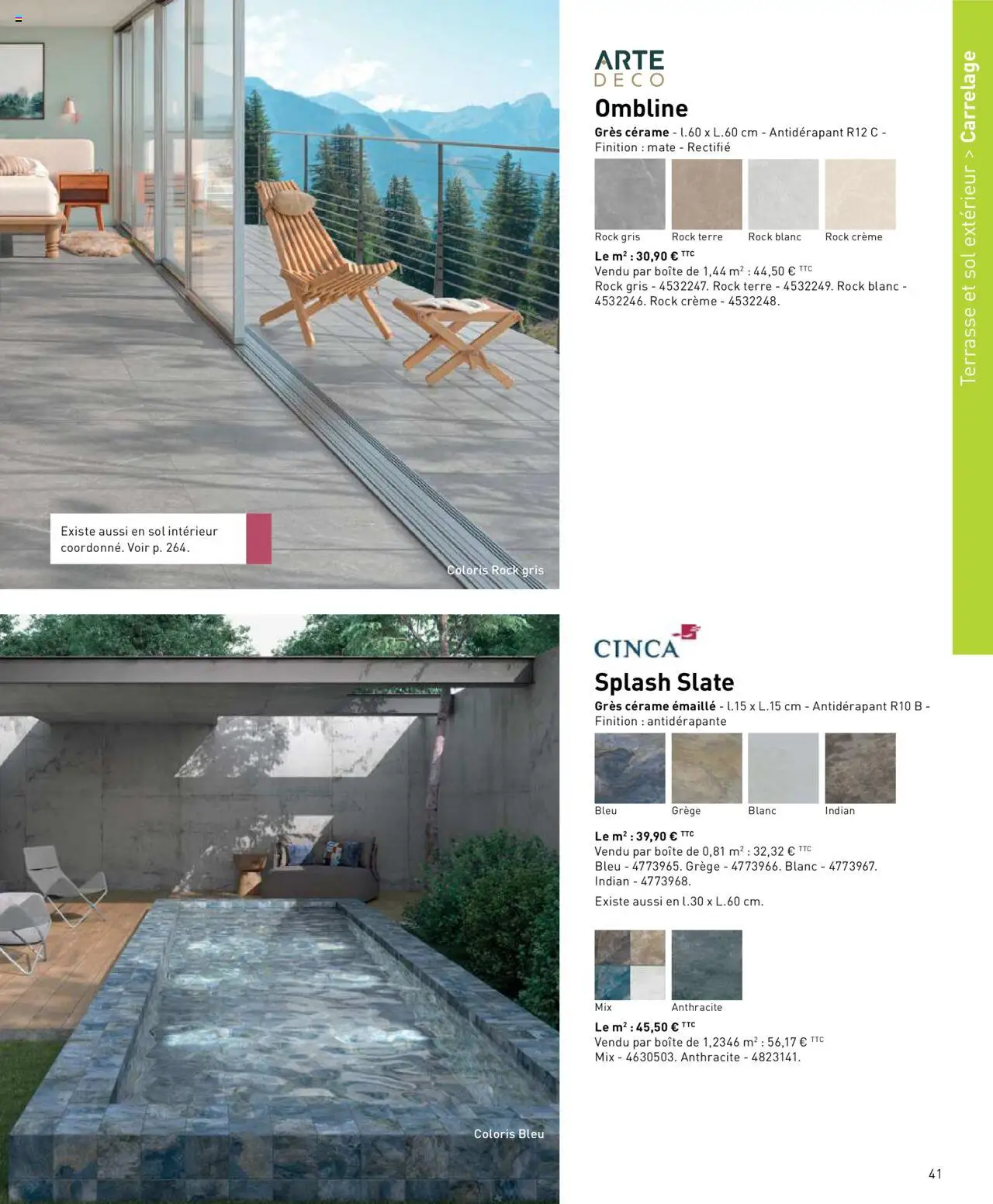  | Page: 41 | Produits: Crème