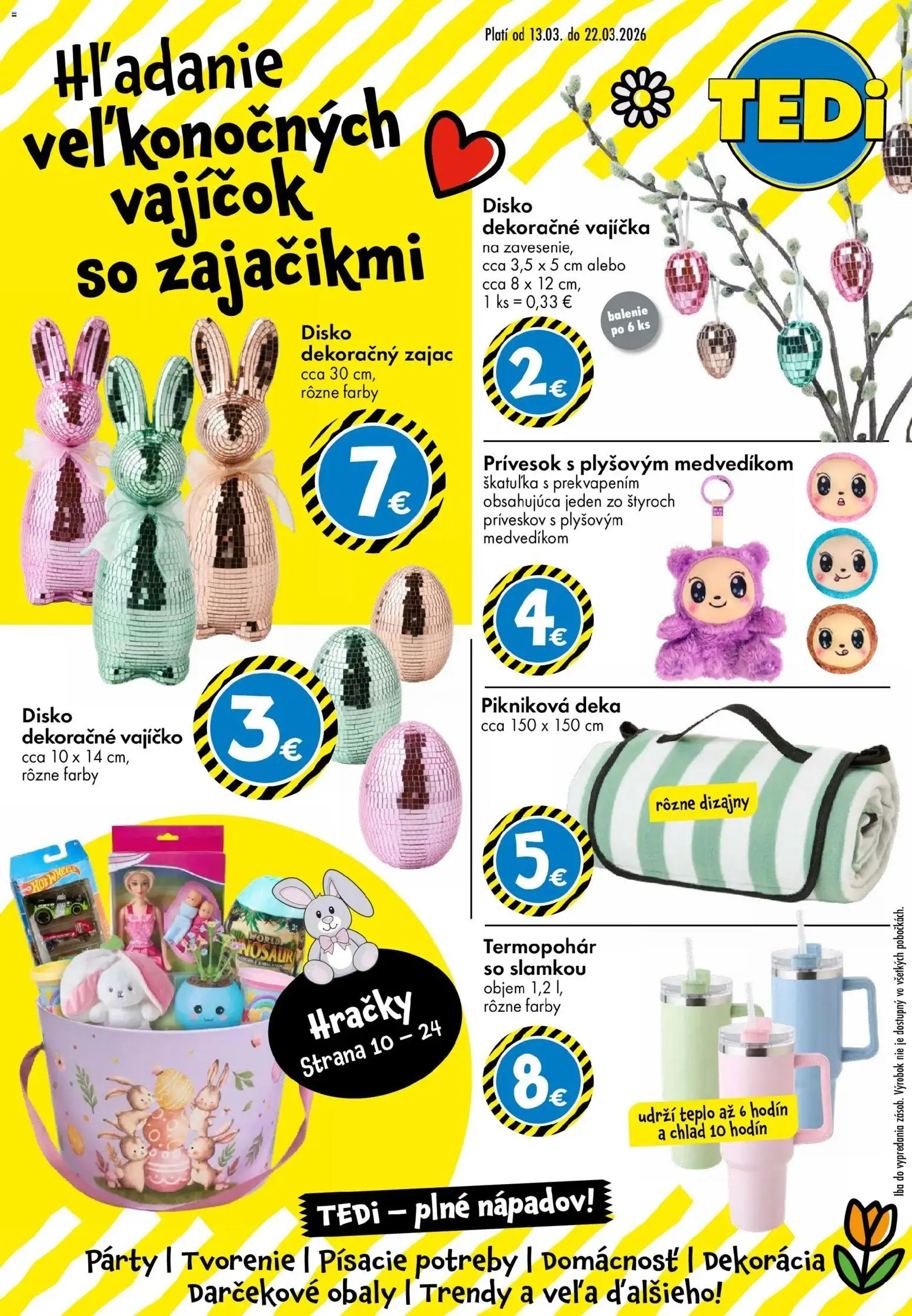 Nové TEDi akcie – leták je platný od 13.03.2026 | Strana: 1 | Produkty: Hračky