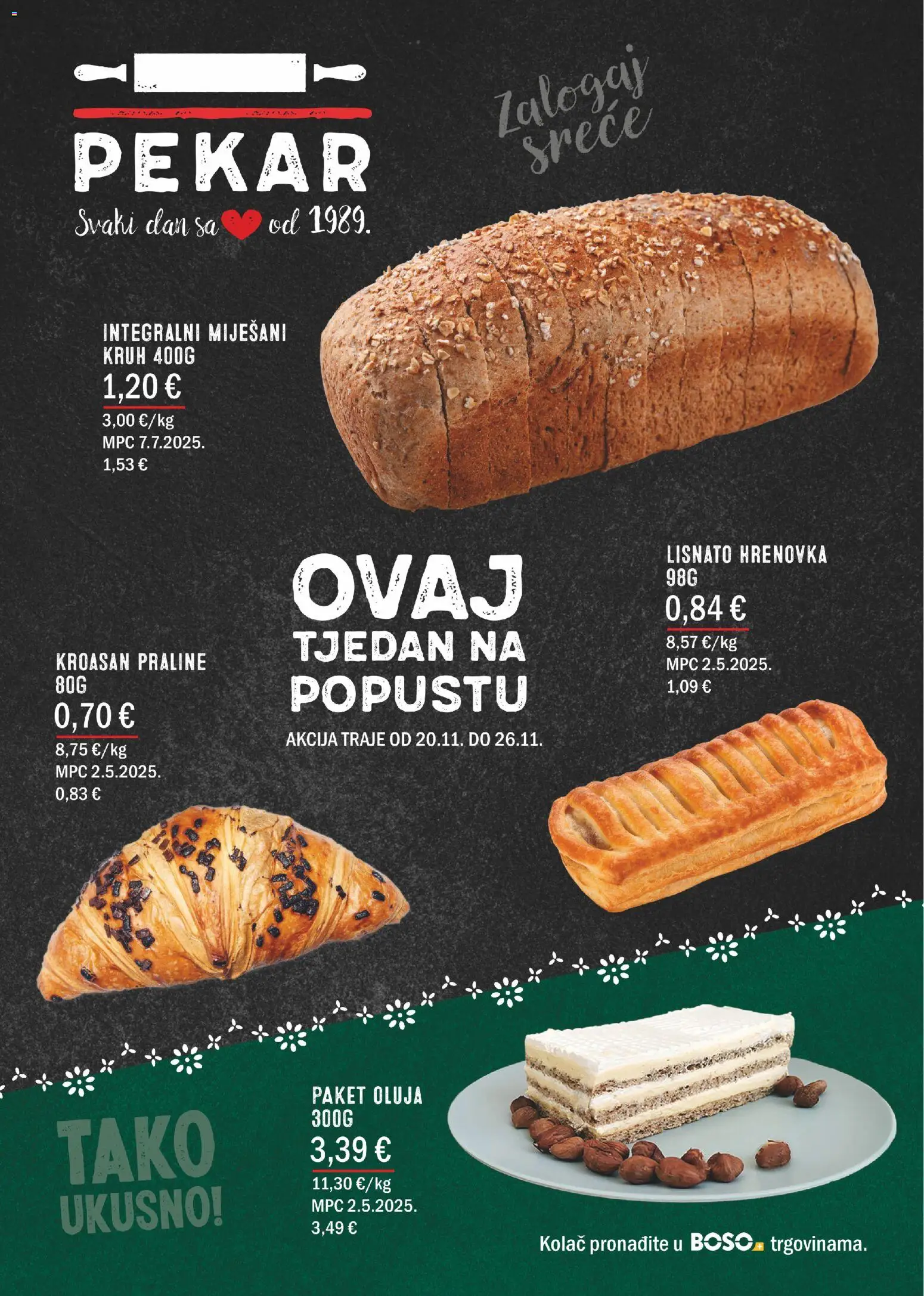 Boso katalog | vrijedi od 20.11.2025 | Stranica: 2