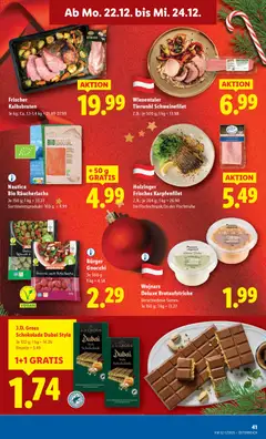Lidl Flugblatt ab 18.12.2025 gültig | Seite: 45 | Produkte: Rote Beete, Schokolade