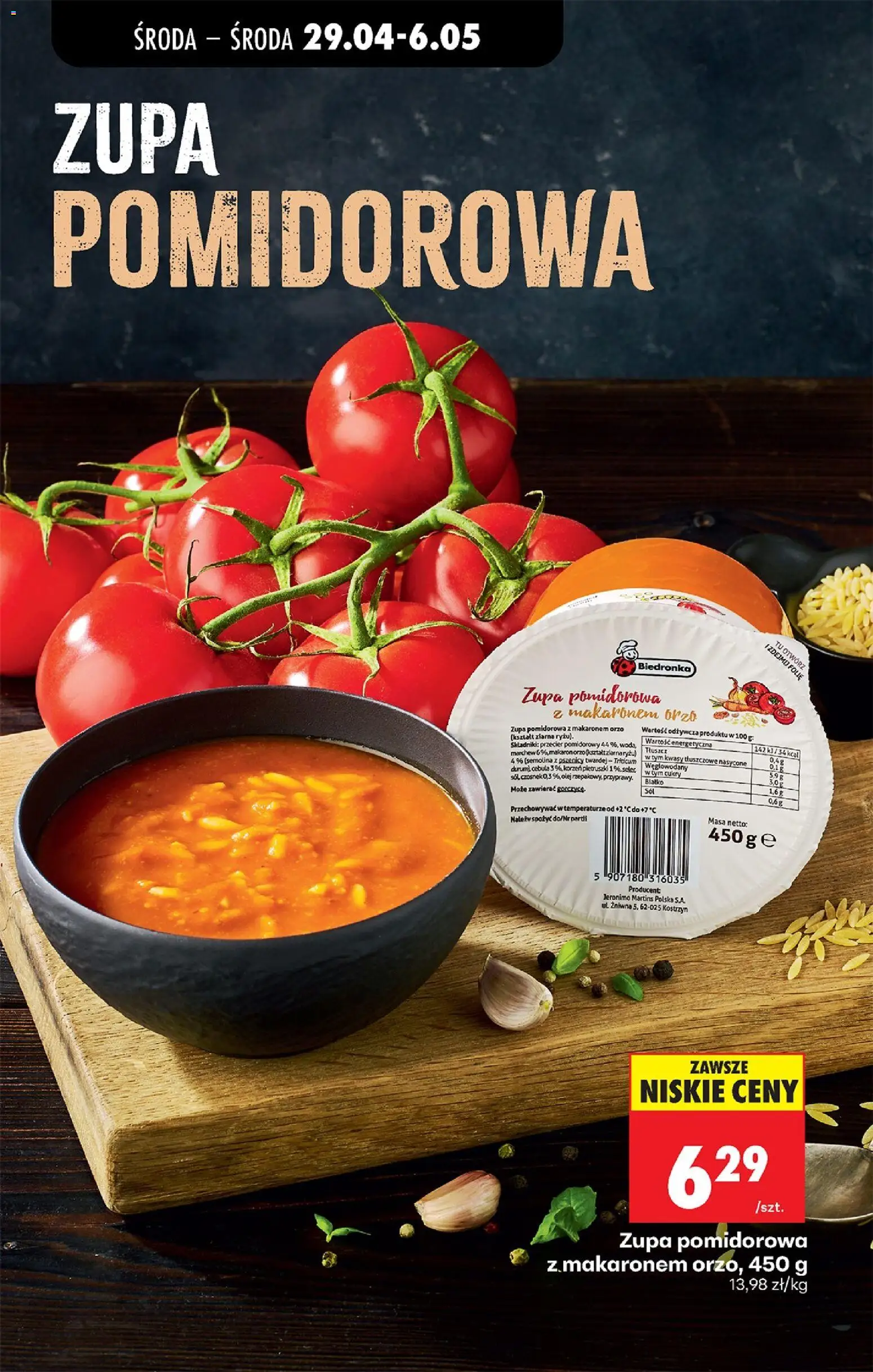 Biedronka Polsko leták - Codziennie niskie ceny od 29.04.2026 | Strana: 80 | Produkty: Orzo, Olej, Fólie, Semolina