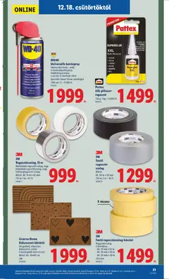 Lidl Akciós újság - amely érvényes a következő dátumtól: 18.12.2025 | Oldal: 31