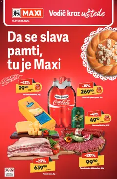 Maxi katalog - pregled Maxi kataloga - važi od 15.01.2026
