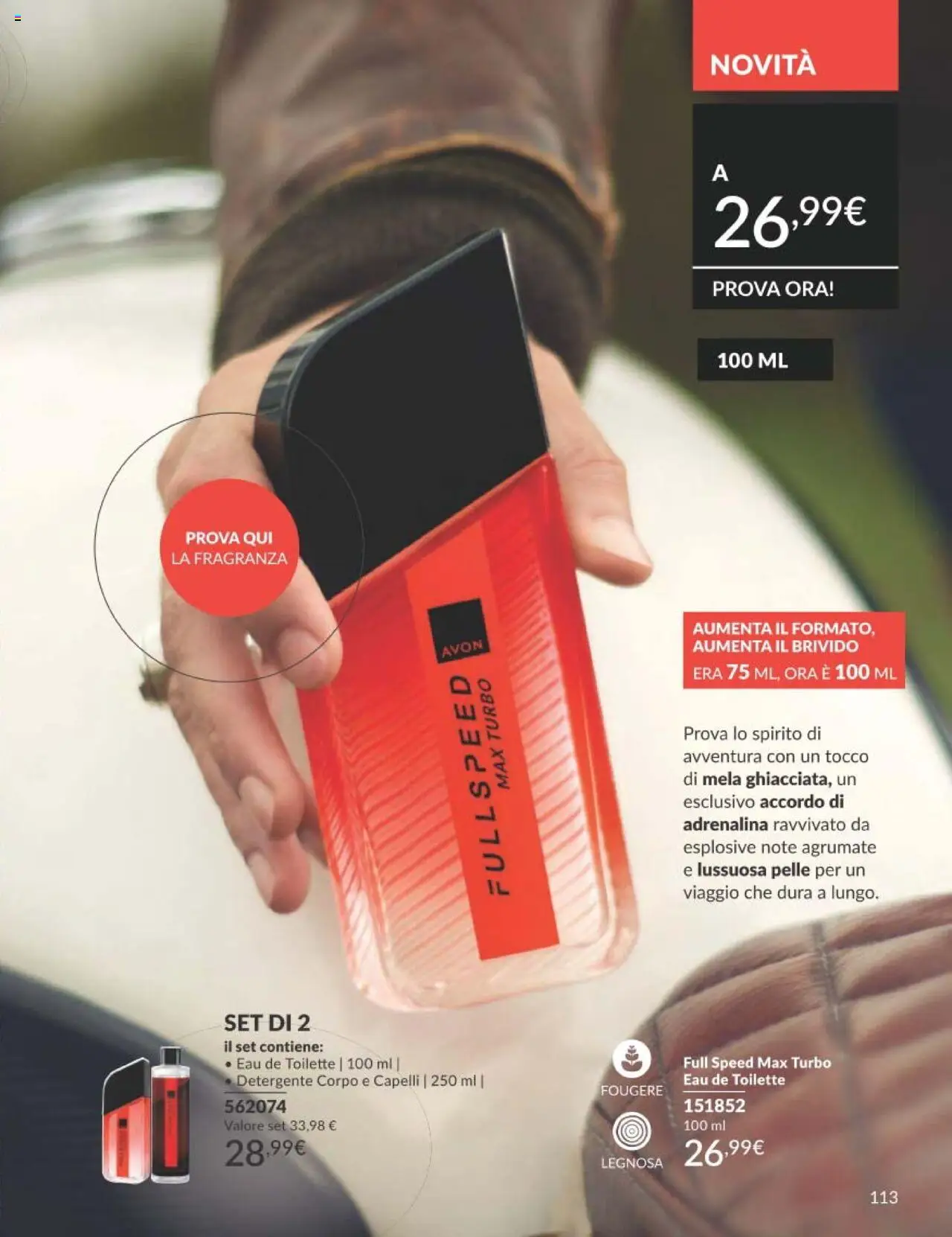 Volantino Avon del 01.10.2025 | Pagina: 113 | Prodotti: Detergente, Fragranza