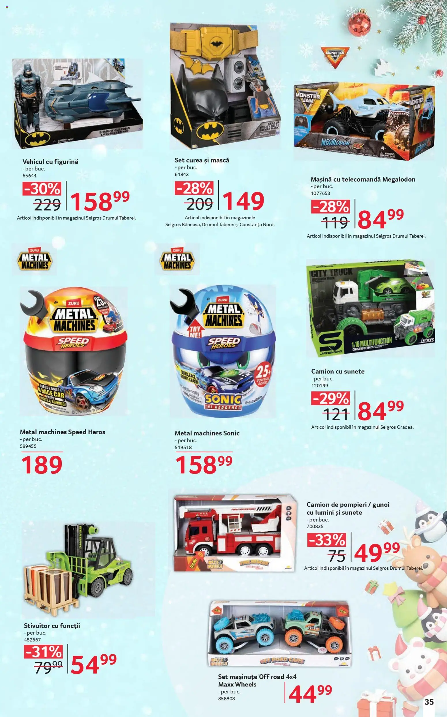 Noul catalog Selgros – valabil de la 06.12.2025 | Pagină: 35 | Produse: Curea, Pc