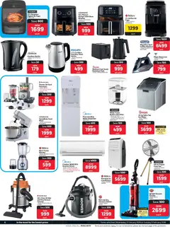 Makro specials catalogue – valid from 21.01.2026 | Page: 8 | Products: Mixer, Floor fan, Blender, Water