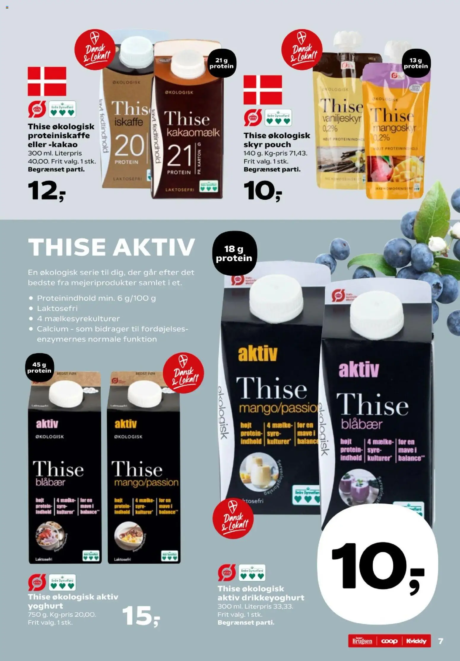 Kvickly tilbudsavis – gyldig fra 07.04.2026 | Side: 53 | Produkter: Blåbær, Yoghurt, Kakaomælk, Søm