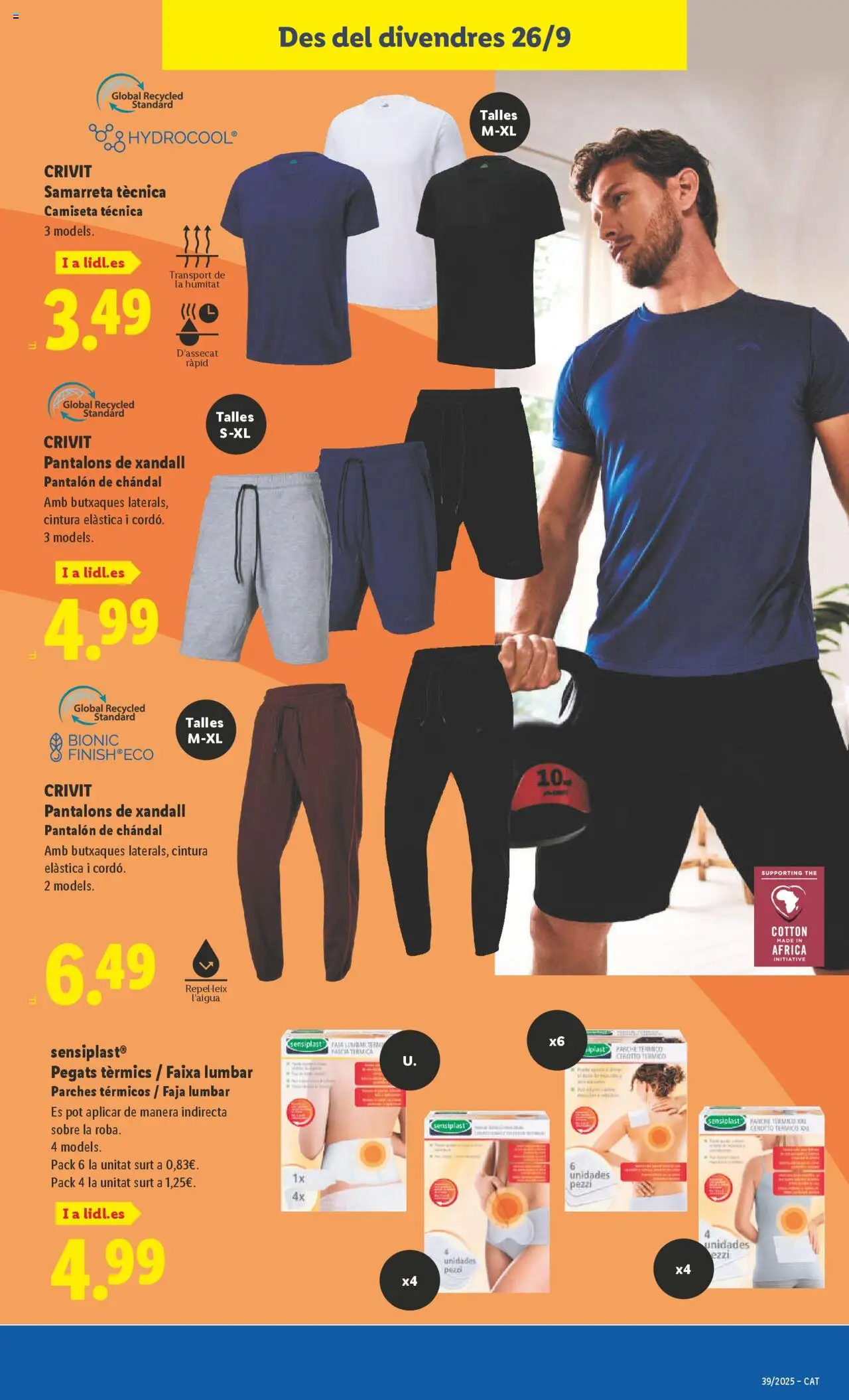 Lidl folleto de bazar │ válido desde el 22.09.2025 | Página: 21 | Productos: Pantalón de chándal