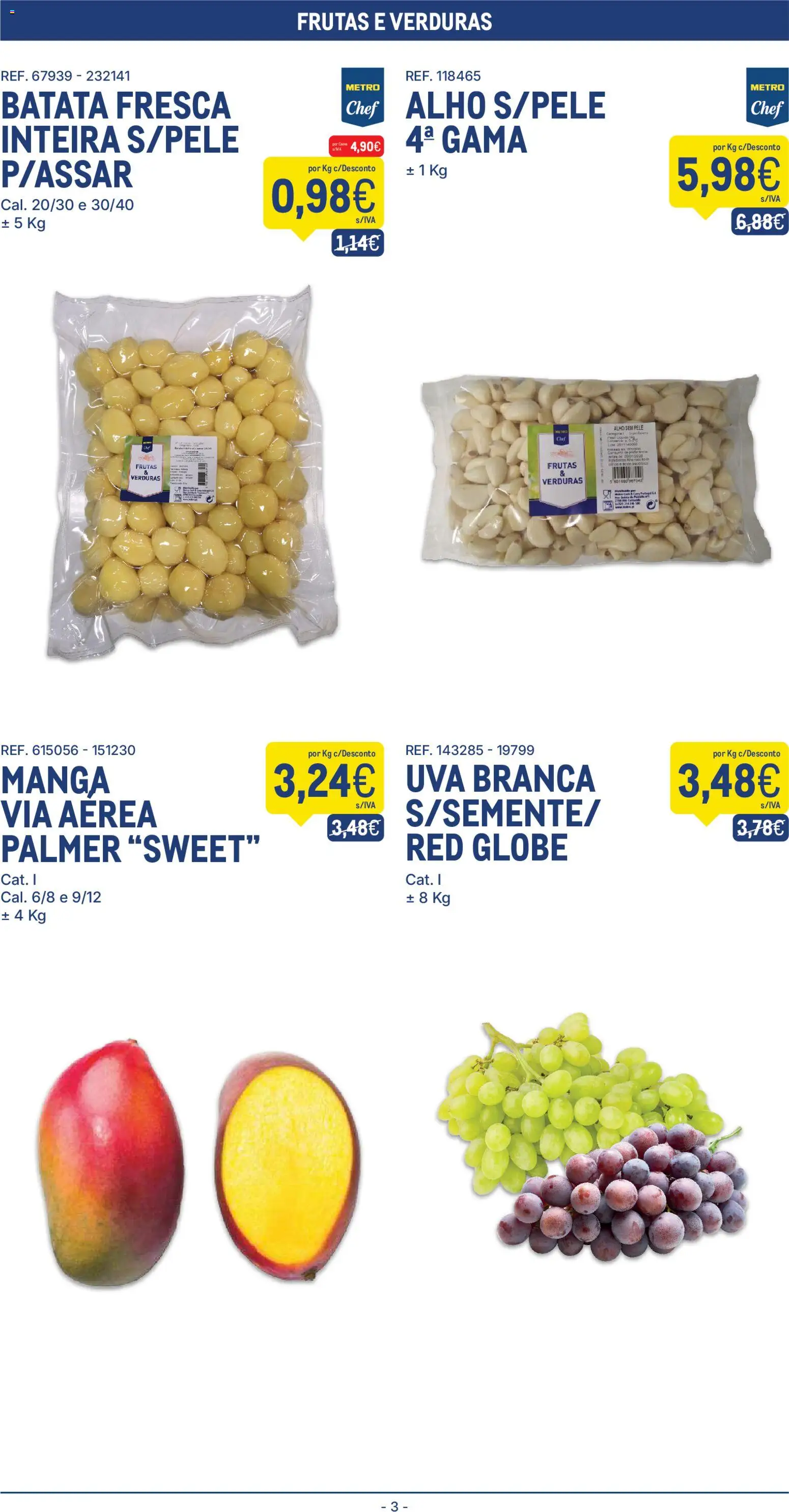 Makro folheto │ válido de 16.12.2025 | Página: 3 | Produtos: Batata