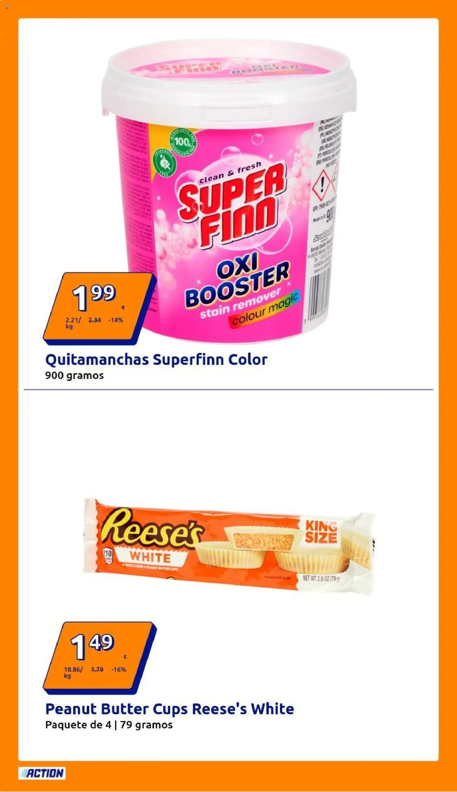 Action - Action ES week 45 2025 │ válido desde el 05.11.2025 | Página: 14 | Productos: Quitamanchas
