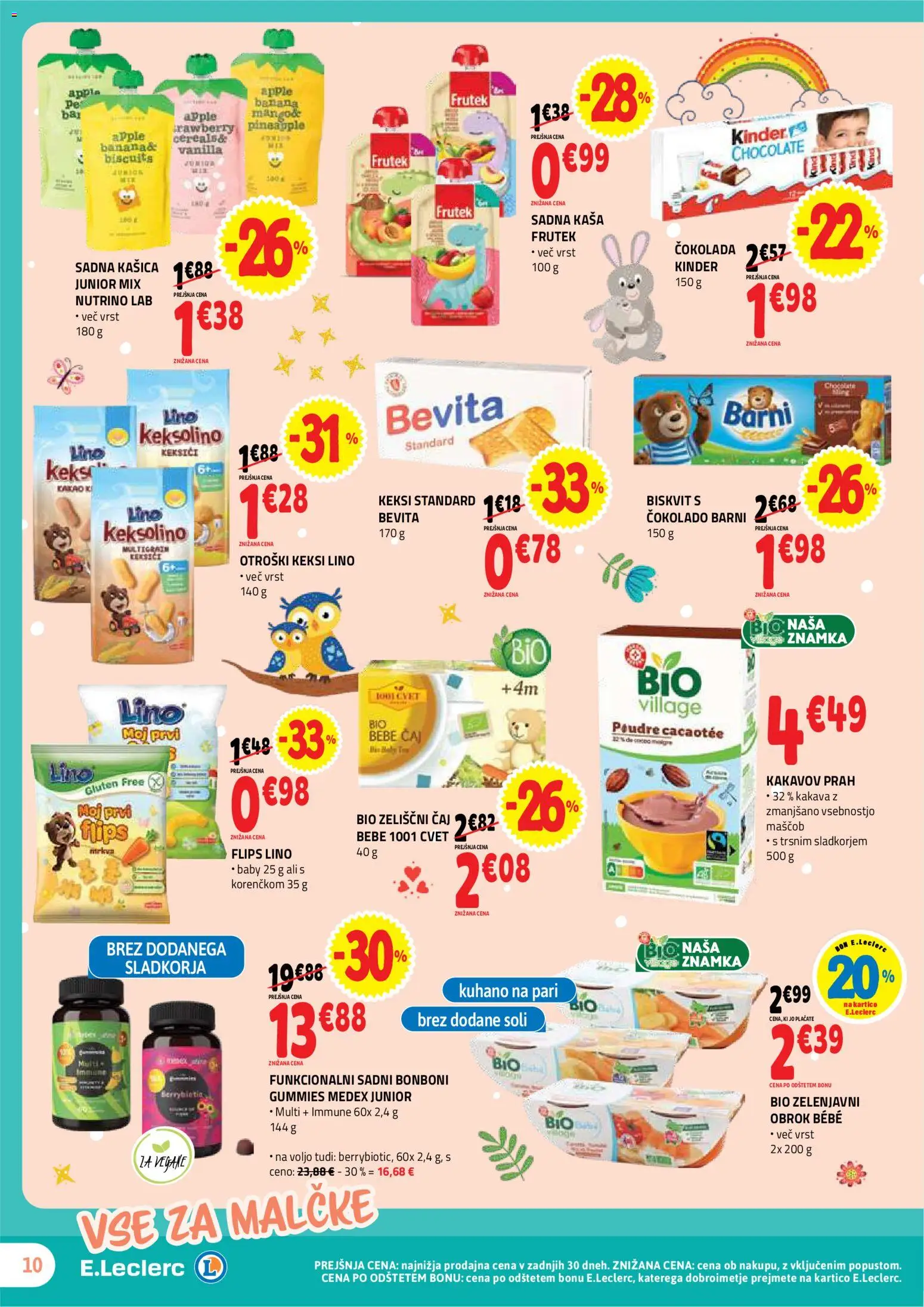 Novi E.leclerc katalog ponudbe – veljaven od 15.04.2026 | Stran: 10