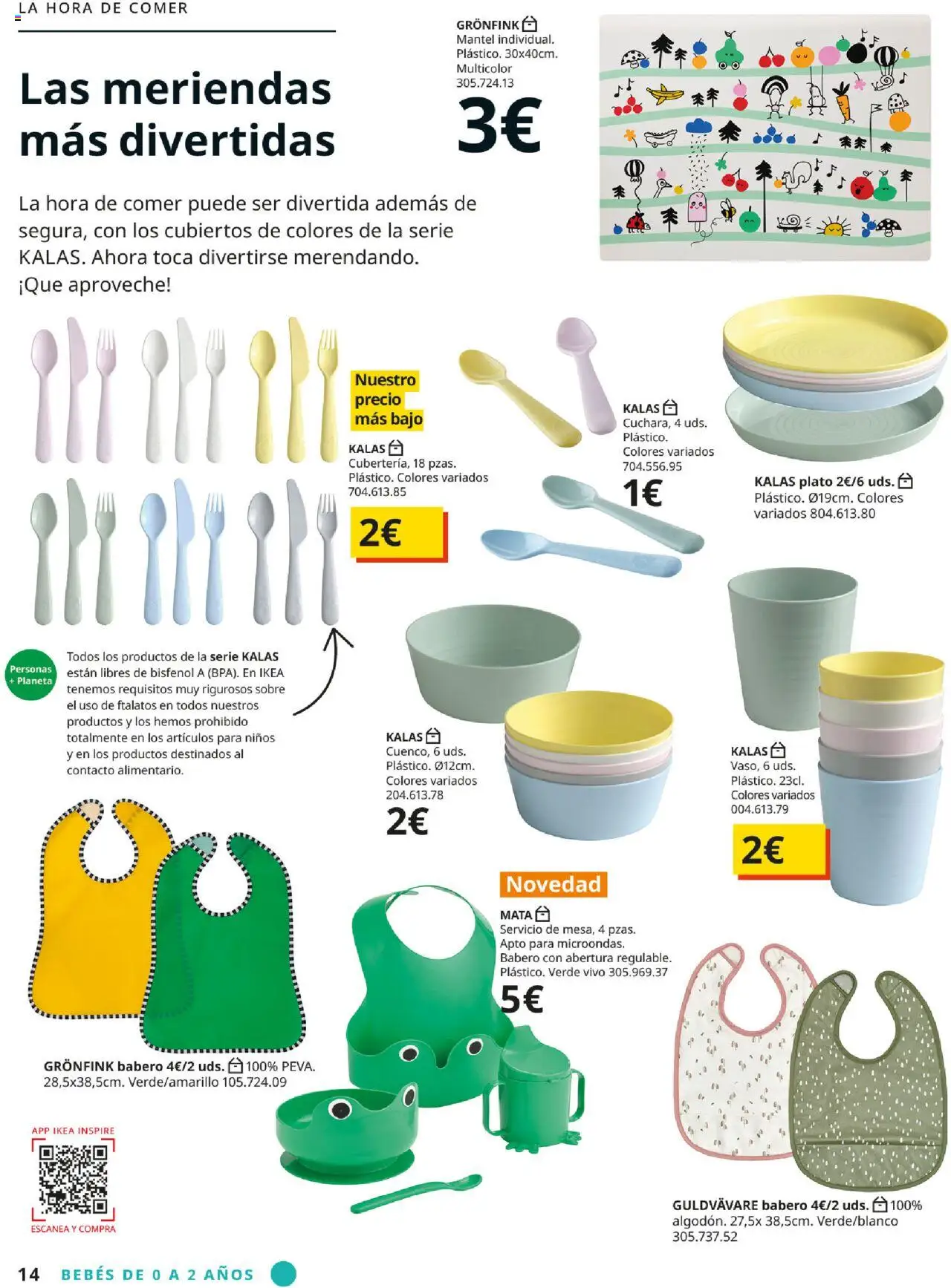 Catálogo IKEA y los niños │ válido desde el 01.09.2025 | Página: 14 | Productos: Mantel