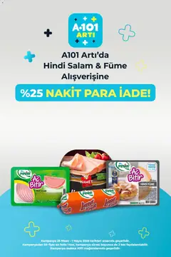 25.04.2026 tarihinden itibaren geçerli olan A101 kataloğu önizlemesi